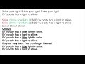 Everybody Has A Light To Shine 