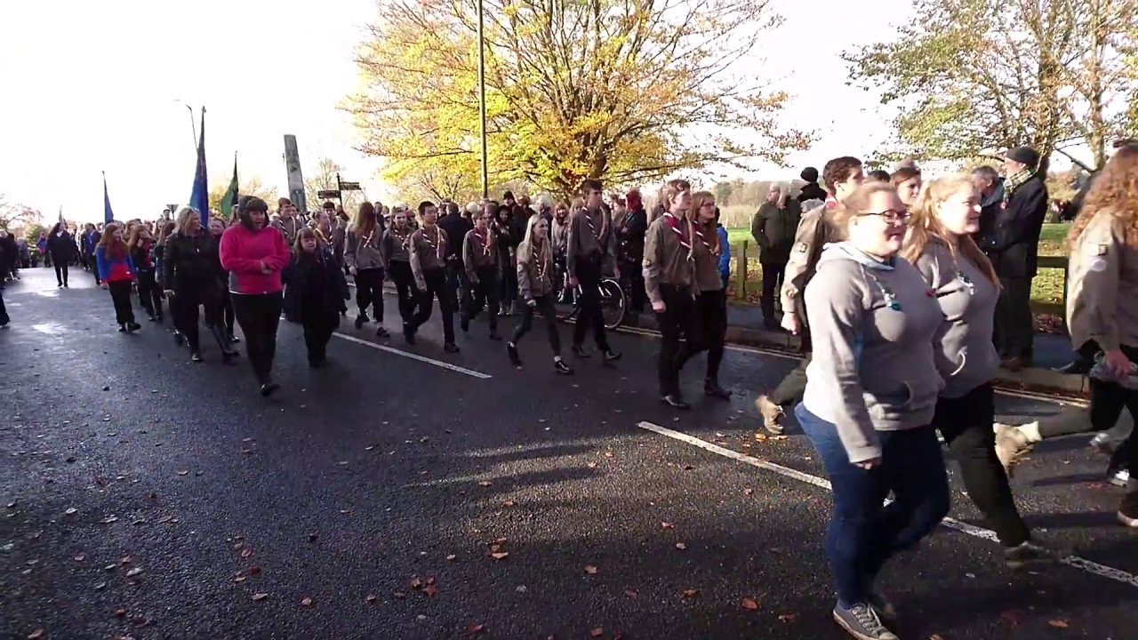 2016.11.13 Rememberance Sunday parade in Kenilworth UK - 03 - YouTube