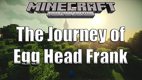 Minecraft(Xbox 360) The Journey of Egg Head Frank(Adventure Map)(Download)