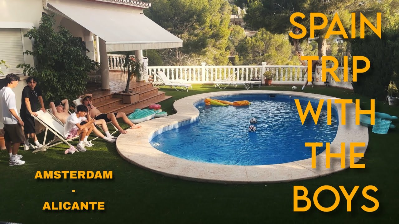 Spain trip with the boys (Airport AMS - ALC)