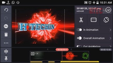 How to make 3d intro on android (kinemaster) tutorial
