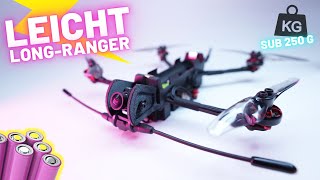 😱 Diese Drohne fliegt FÜR IMMER (theoretisch)  HGLRC Rekon 3 mit 18650 Batterie für FPV Long Range