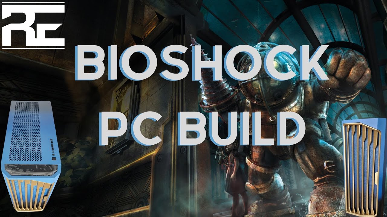 Bioshock themed custom painted PC PC build 197 YouTube