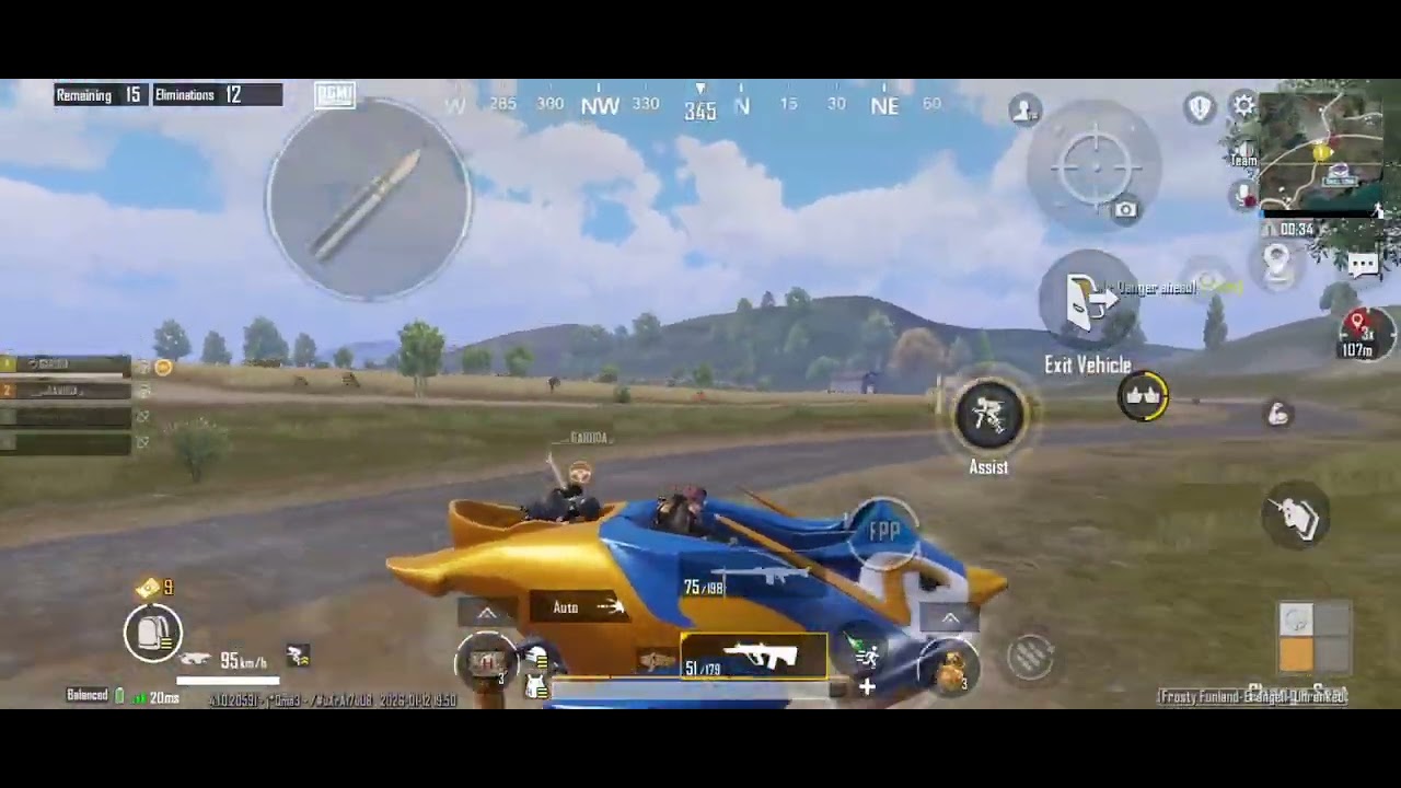 Garuda God gaming my last match for event and win by 18 kills....