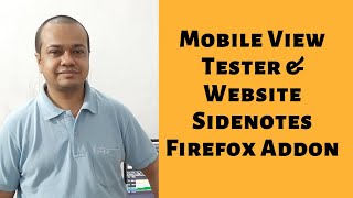 Build A Firefox Extension - Mobile View Tester & Website Sidenotes Firefox Addon