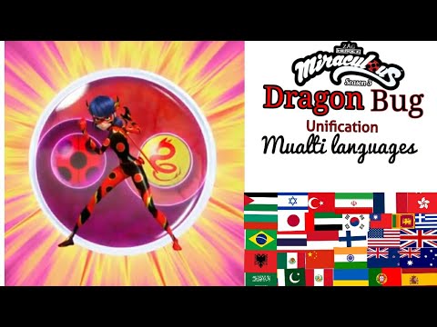 Miraculous | Season 3 | Dragon bug | Unification | Mualti languages.