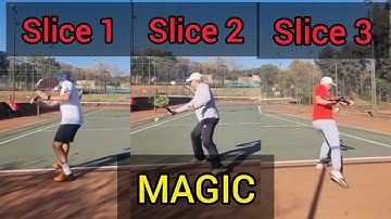 3 tips | PERFECT BACKHAND SLICE ✅