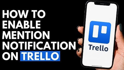 How To Enable Mention Notifications on Trello in Android Phone | Trello Tutorial