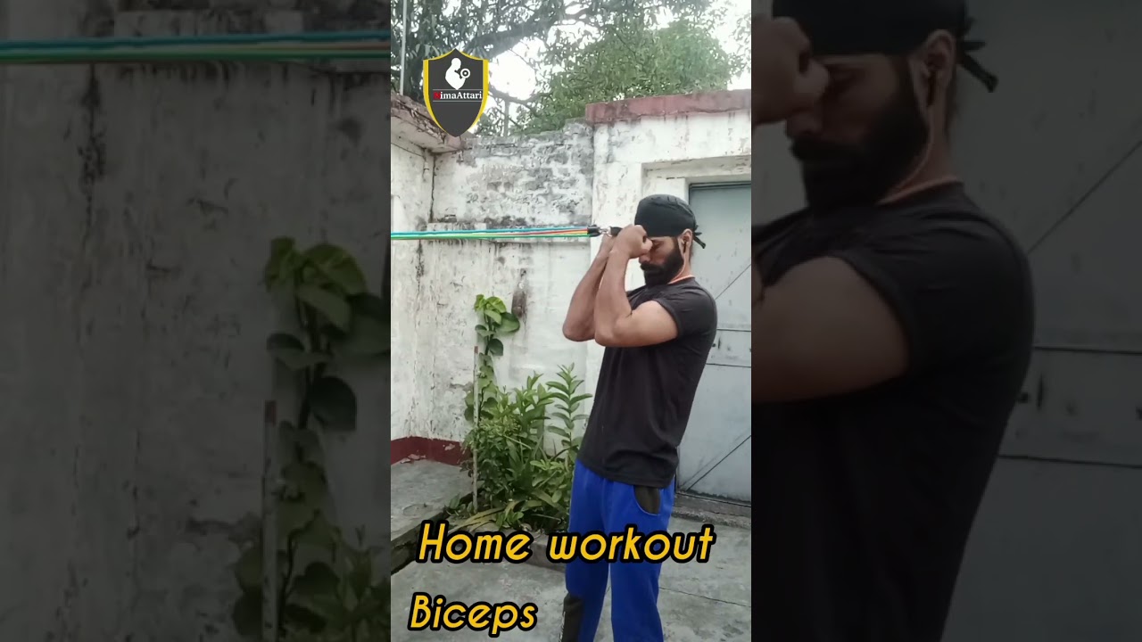 💪home workout with resistance band 💥NimaAttari fitness video 💯