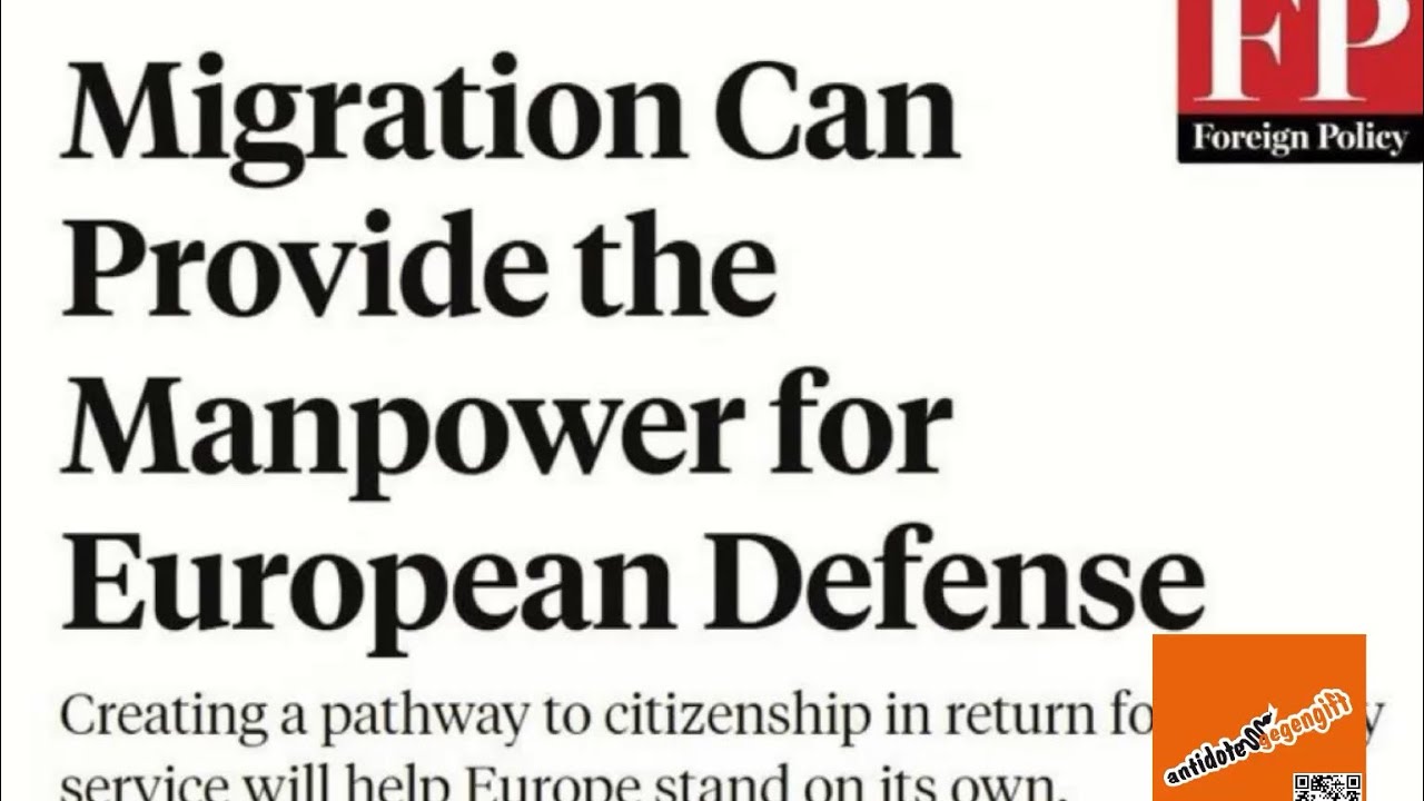 Die europäische Fremdenlegion.