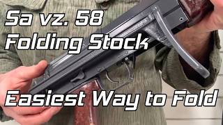 Folding your vz. 58 stock - the easiest way to do it!