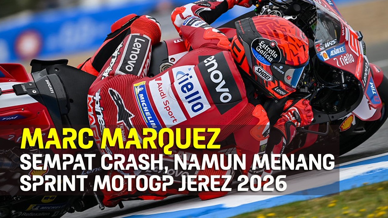 MOTOGP : MARC MARQUEZ SEMPAT CRASH TAPI BISA MENANG DI SPRINT JEREZ ...