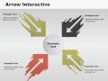 Arrows interactive powerpoint shapes  presentation  imagine layout