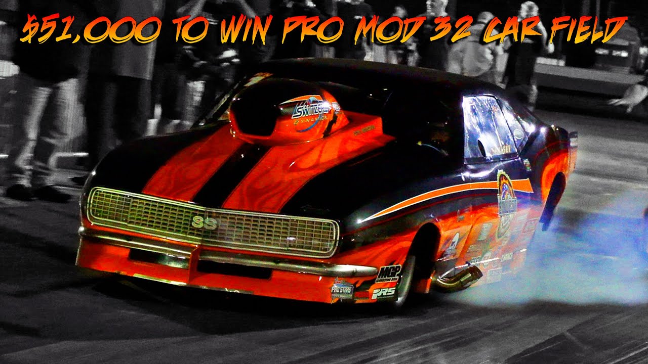 51,000 to Win 32 Car Pro Mod Field Snowbirds Bradenton Motorsports