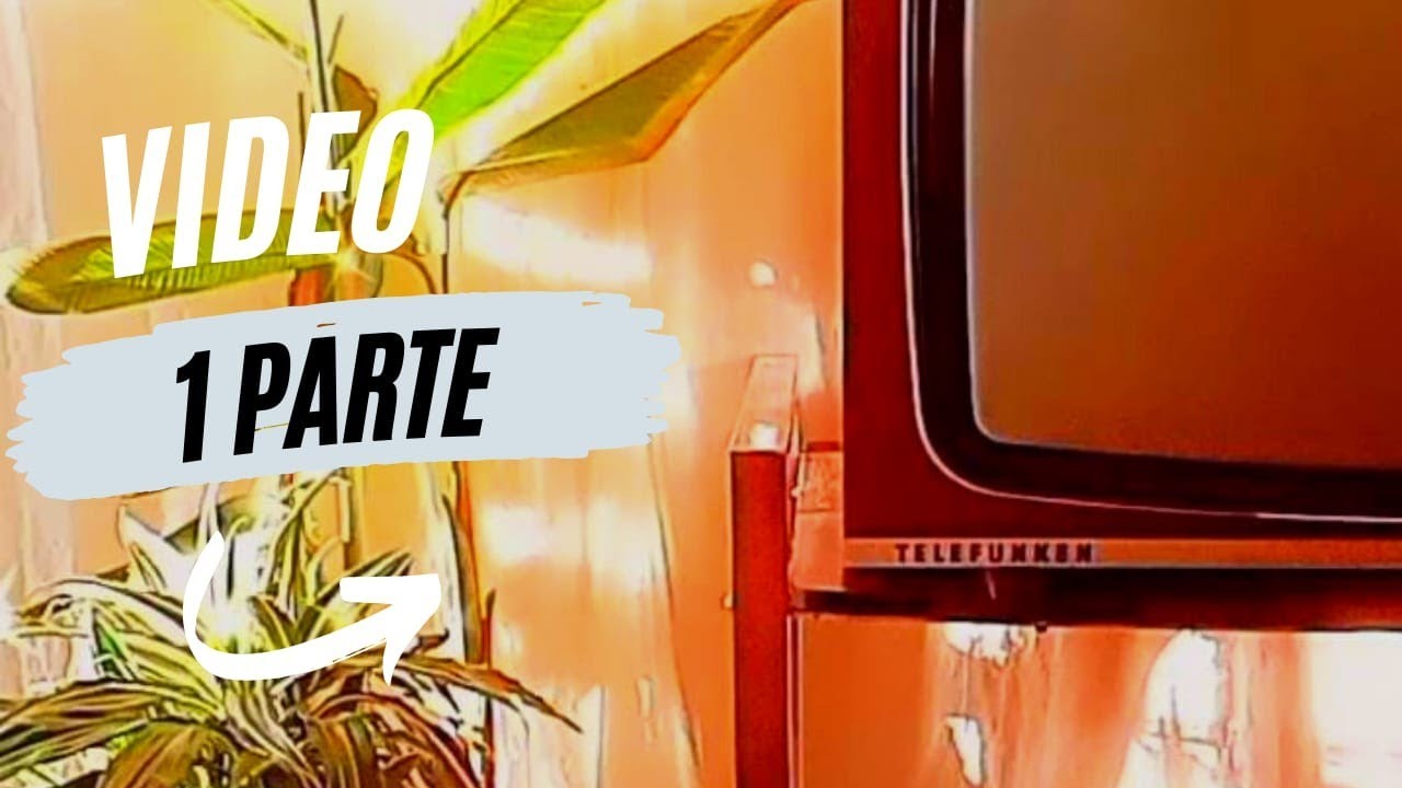 TV TELEFUNKEN PAL COLOR 1977 TVC-672, VIDEO 1. - YouTube