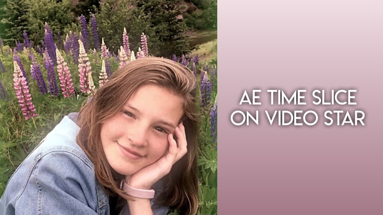 Video Star Tutorial After Effects Time Slice Spin On Video Star Tutorial Youtube