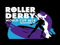 Roller Derby World Cup 2018 Denmark vs. Portugal