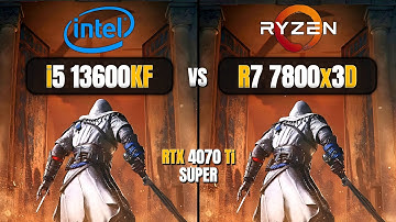 Intel Core i5 13600KF (DDR4) vs AMD Ryzen Ryzen 7 7800X3D - Test In 15 Games