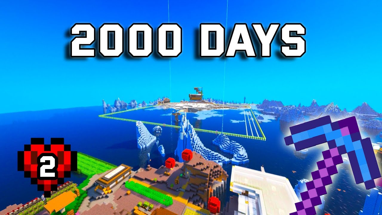 2000 Days - [Minecraft Hardcore World Tour] - YouTube