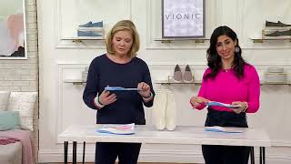 Vionic Womens Relief Full Length Orthotic Inserts On Qvc