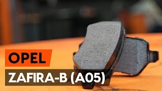 Comment remplacer des plaquettes de frein arrière sur OPEL ZAFIRA-B 2 (A05) [TUTORIEL AUTODOC]