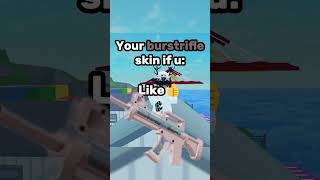 What is ur favourite burst skin?| 8,120/10000| #roblox #rivals #robloxrivals