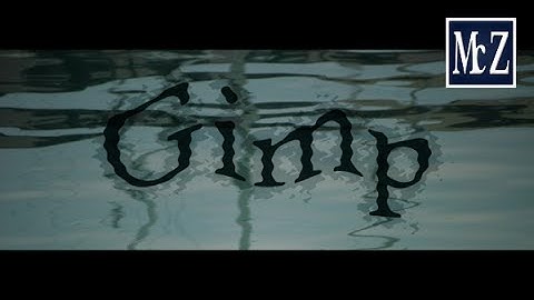 Speed Tutorial Gimp 2.8 - Testo Effetto Acqua - Water Effect Text