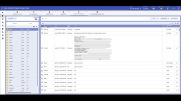 Viewing student notes for multiple students