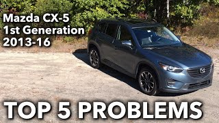 Top 5 Problems Mazda CX5 SUV 1st Generation 201316