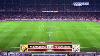 Barcelona - Cartagena Highlights Hd 17.12.2013