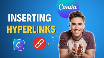 Canva Tutorial : How to Add Clickable Links to Canva (2025) #canvatutorialforbeginners
