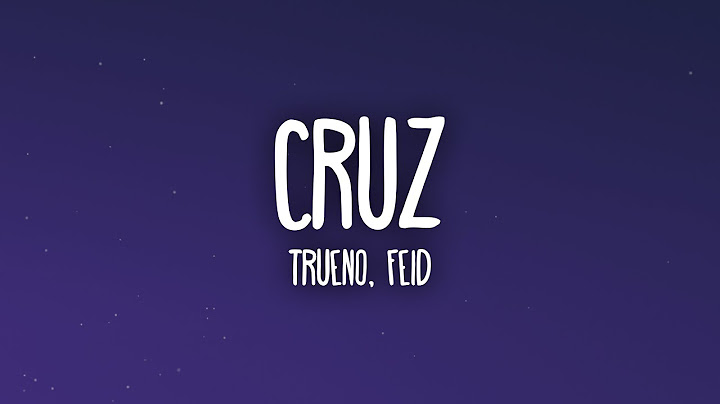 Trueno, Feid - Cruz
