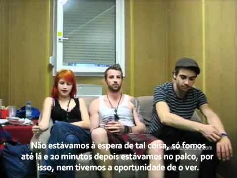 Paramore Finland Entrevista (legendado)