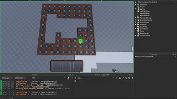 Roblox Studio: Wave Function Collapse Test