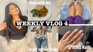 WEEKLY VLOG 4 |CLIP INS | ORGANIZING KIDS CLOSETS | COOK WITH ME| TARGET FINDS | //PENELOPE PALACE//