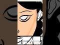Drawing Wednesday Addam but in 4 different styles. ( Anime ).🙊