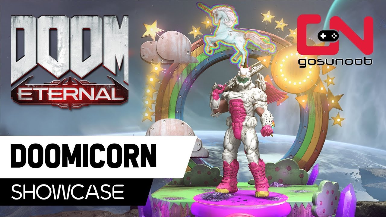 Doom Eternal How to Unlock Unicorn Doomicorn Skin & Showcase YouTube