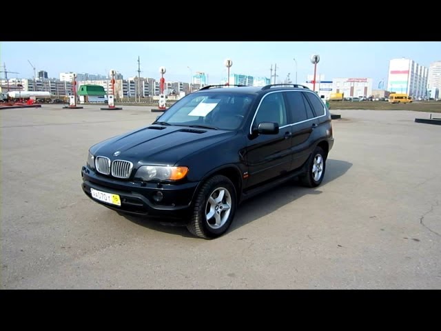 2003 БМВ X5. Обзор, Тест-Драйв.