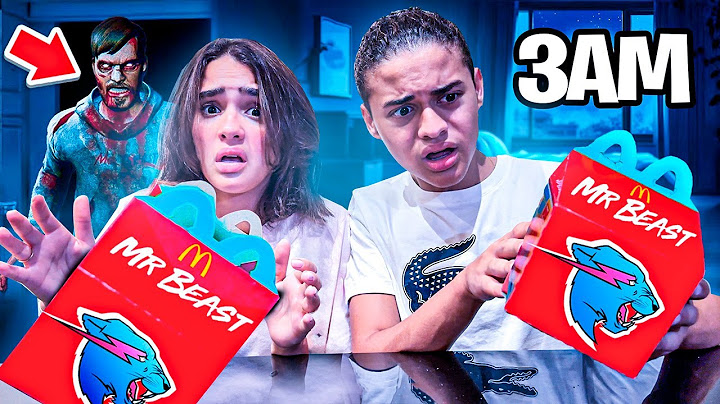 NUNCA PEÇA O MENU SECRETO DO MR BEAST NO MCDONALDS AS 3:00 HORAS DA MANHÃ !!!