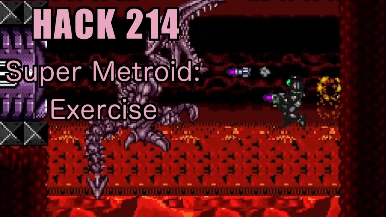 Metroid Hack 214 | Super Metroid: Exercise | 2013 | Playing All Super Metroid Rom ...