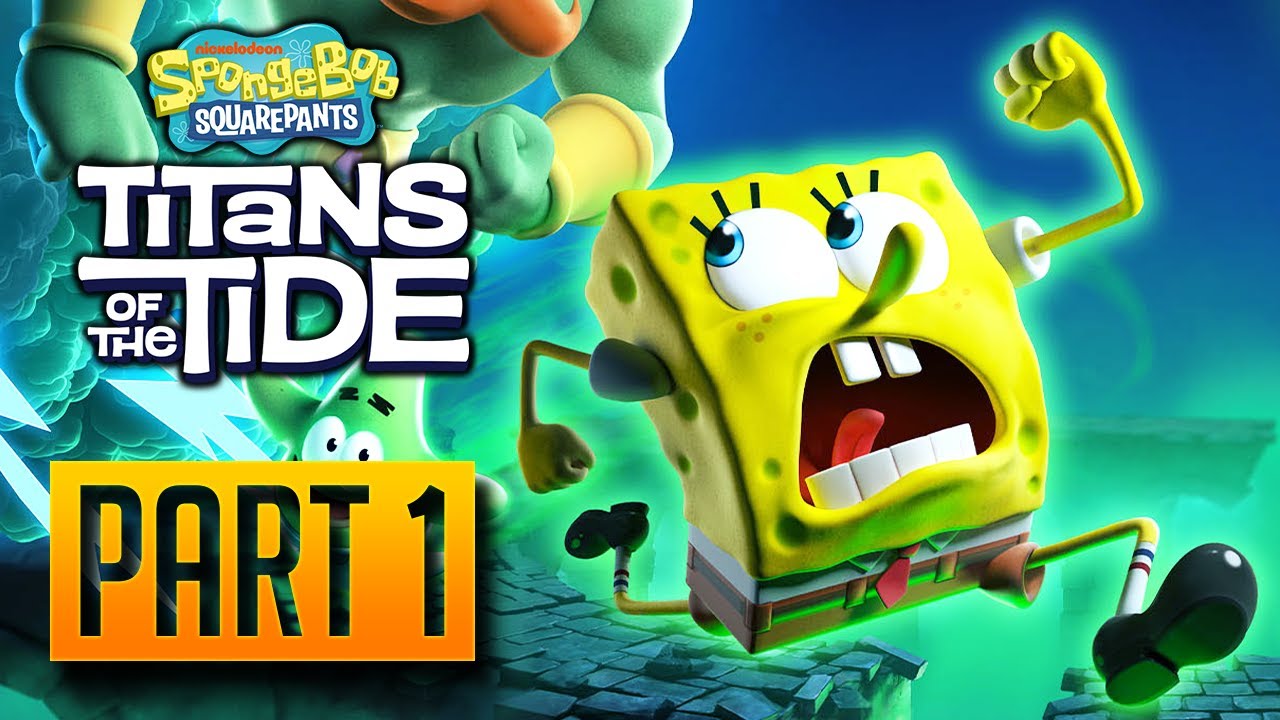 SpongeBob SquarePants: Titans of the Tide - Walkthrough Part 1: Goldfish Island