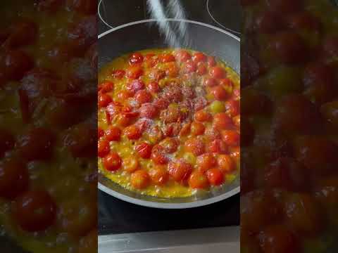 15 Minute Fresh Cherry Tomato Pasta