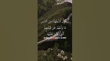 ماهر المعيقلي - سورة البقرة ( برواية حفص عن عاصم ) الأية 142