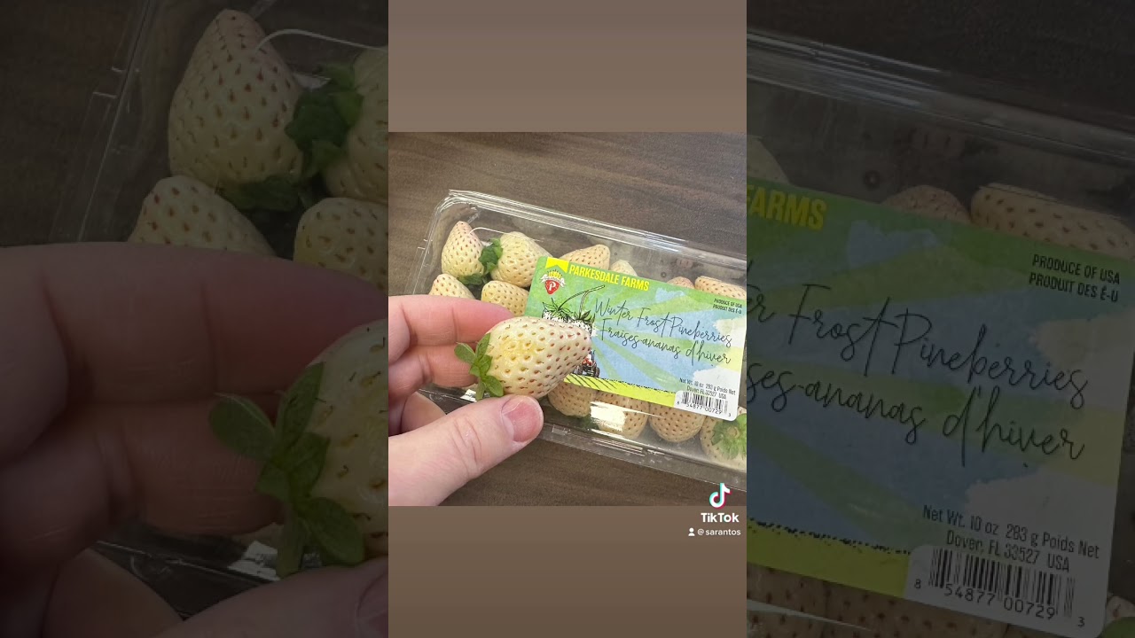 A Pineberry, interesting new twist, a pineapple and a berry ￼