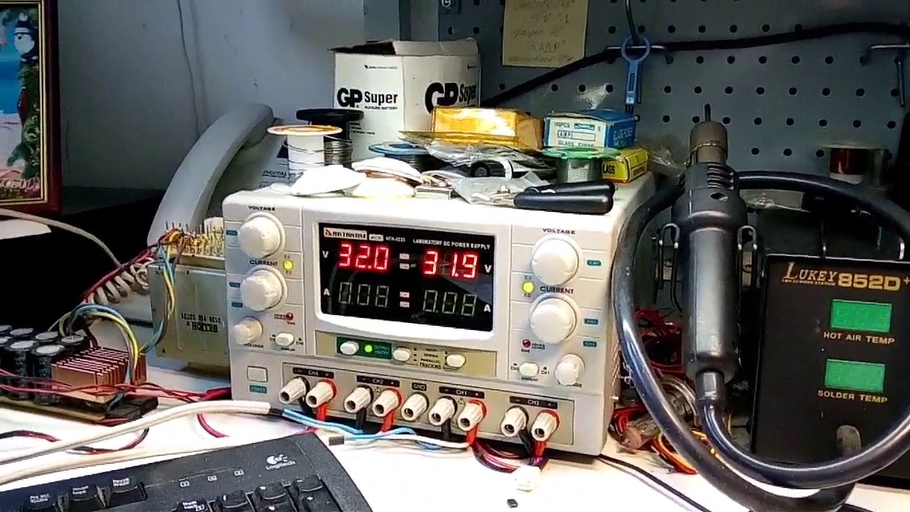 УМЗЧ Ланзар на мосфетах IRFP240+IRFP9240. Прослушивание. - YouTube