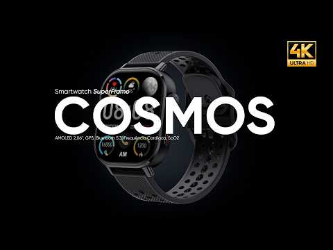 🚀 Relógio SmartWatch SuperFrame Cosmos, completo para esporte, trabalho e dia a dia?