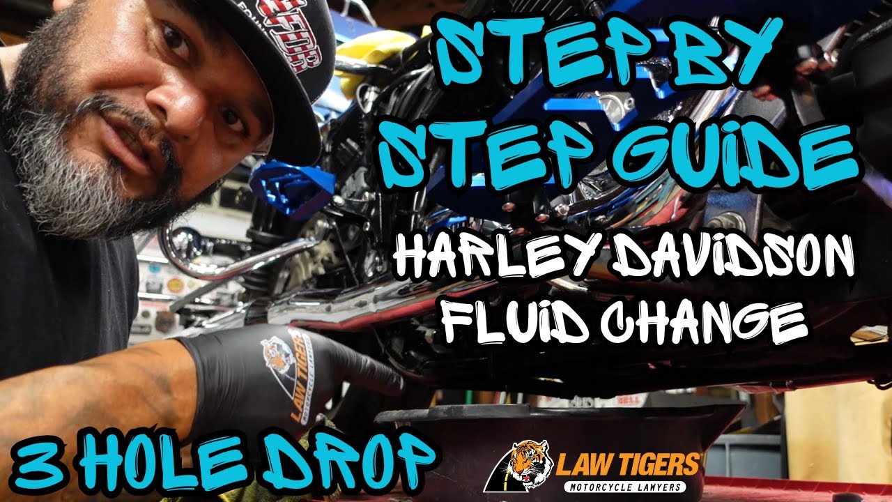 Step-by-Step Harley Davidson 3-Hole Fluid Change | Oil, Primary ...