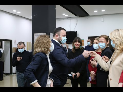 ცესკოს თავმჯდომარემ თანამშრომლებთან ერთად 2021 წელი შეაჯამა