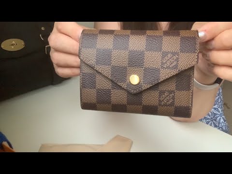 Louis Vuitton Victorine Damier Ebene Canvas Wallet - DDH