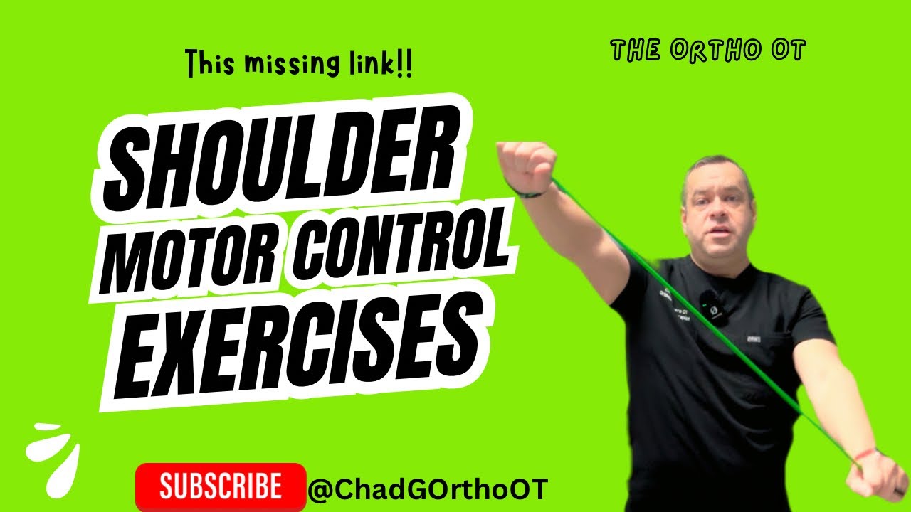 💥Shoulder Motor Control Exercises‼️ The missing link‼️ - YouTube